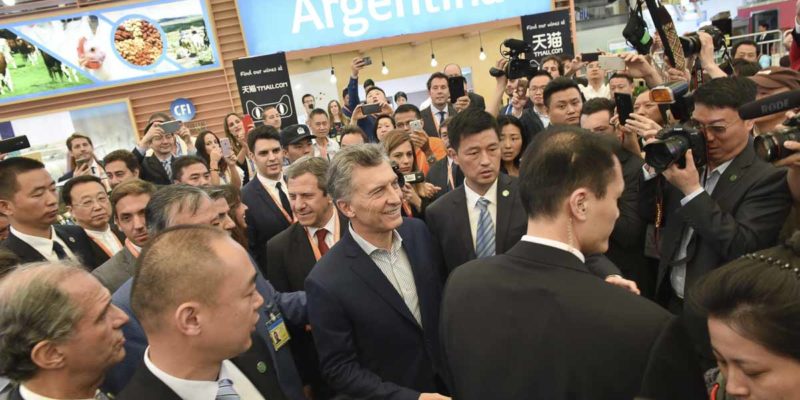 阿根廷總統親臨助陣主賓國展團