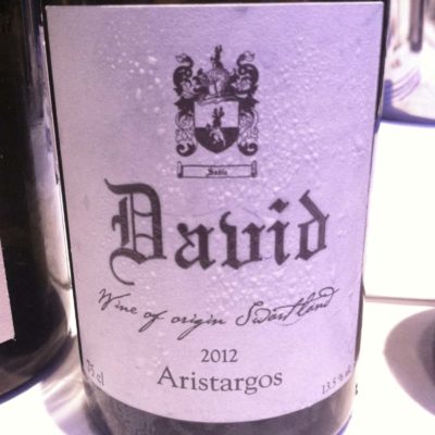 David & Nadia 的 Aristagos 2012 徹底改變了筆者對 Swartland 葡萄酒的印象與看法